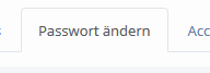 Passwort ändern